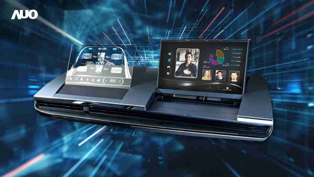 冰球突破Micro LED Display HMI解决方案打造透明Micro LED前座仪表，，呈现信息并保留驾驶视野开阔；亦为副驾驶座乘客打造收放自如的Micro LED屏幕，，，，在不影响显示质量的前提于显示区内建镜头，，让用户能与视讯对象直接眼神接触，，，，提供绝佳的双向沟通体验